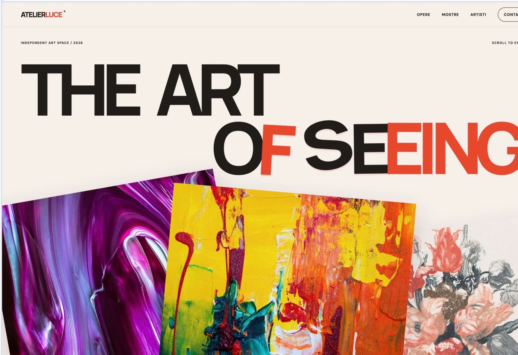 Anteprima del sito demo Portfolio